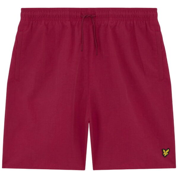Lyle & Scott Badeshorts - Cranberry