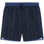 Lyle & Scott Badeshorts - Dark Navy m. Striber