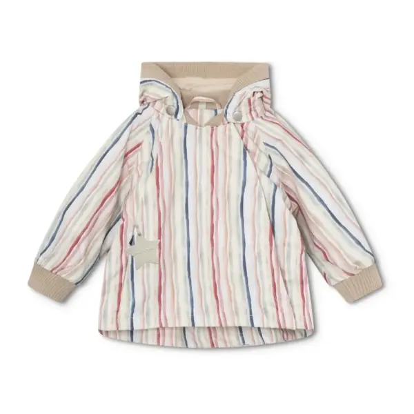 MATWIAMI fleeceforet printet forårsjakke - 0157 - 80