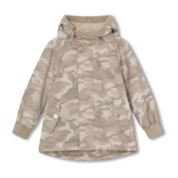 MATWIAMI fleeceforet printet forårsjakke - 0158 - 92