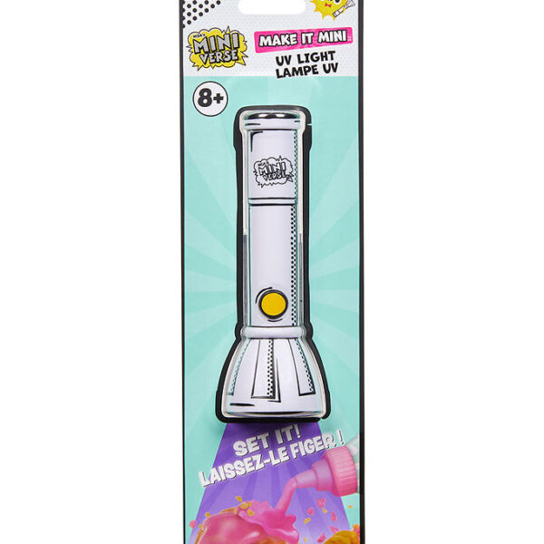 MGA's Miniverse UV-Lampe - 12 cm - Hvid