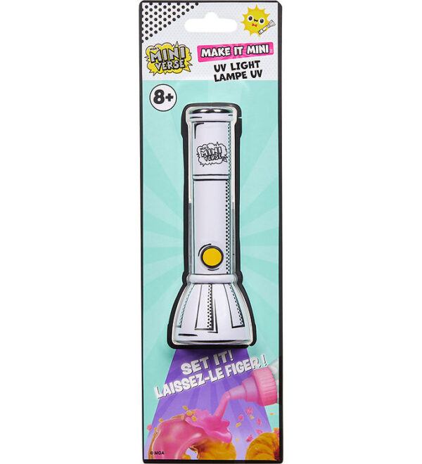 MGA's Miniverse UV-Lampe - 12 cm - Hvid