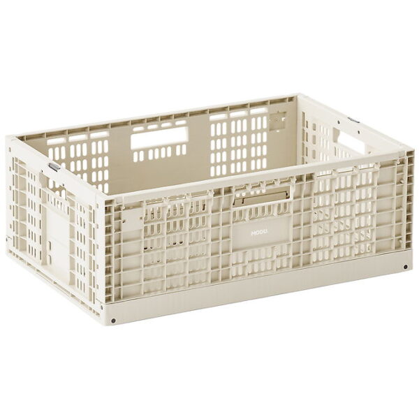 MODU Foldekasse - 60x40x22 cm - Sand Grey