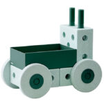 MODU Gåvogn - 3-i-1 - 48x27x44 cm - Ocean Mint/Forest Green