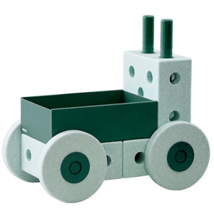 MODU Gåvogn - 3-i-1 - 48x27x44 cm - Ocean Mint/Forest Green