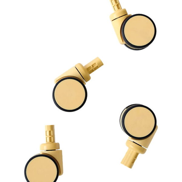 MODU Hjul til Foldekasse - 4 stk. - Honey Yellow