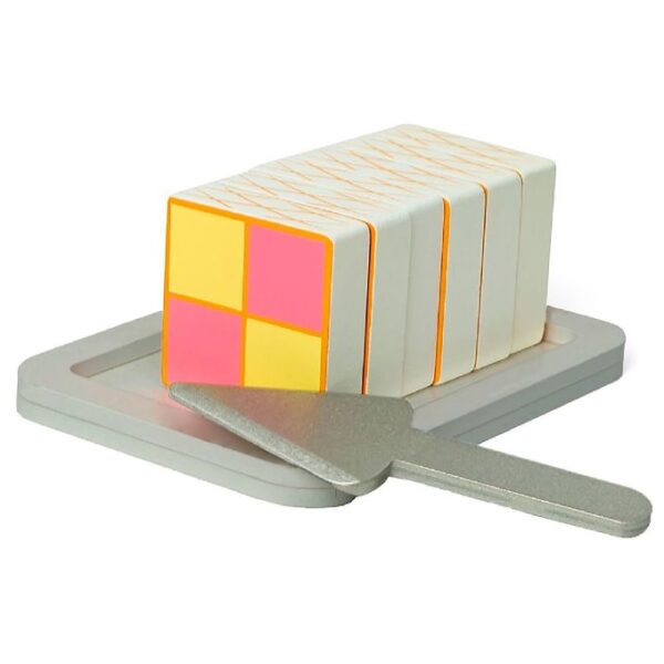 MaMaMeMo Legemad - Battenberg Kage - Træ