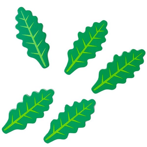 MaMaMeMo Legemad - Træ - 5 stk. - Rucolasalat