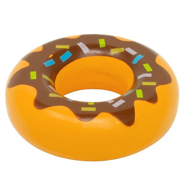 MaMaMeMo Legemad - Træ - Donut m. Brun Glasur