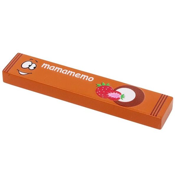 MaMaMeMo Legemad - Træ - Frugtstang m. Jordbær