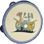 Magni Tamburin med Noahs Ark - Dusty Blue