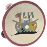 Magni Tamburin med Noahs Ark - Dusty Rose