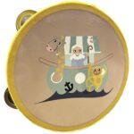 Magni Tamburin med Noahs Ark - Gul