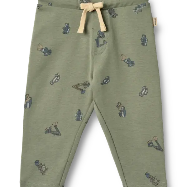 Manfred Jersey Bukser - Dusty green cars - 1 MDR.