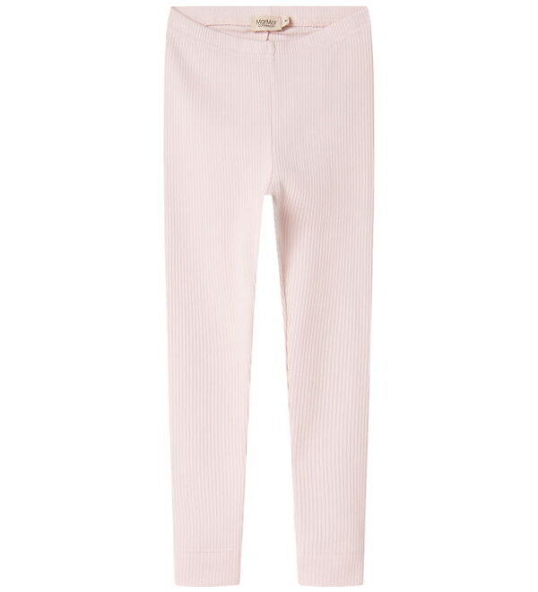 MarMar Leggings - Rib - Modal - Rosa MarMar Leggings - Rib - Modal - Rosa