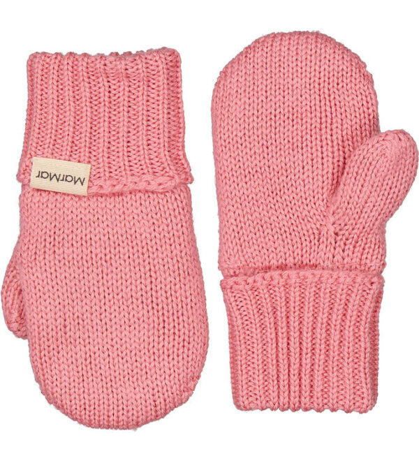 MarMar Luffer - Uld/Bomuld - Strik - Alvilda - Raspberry