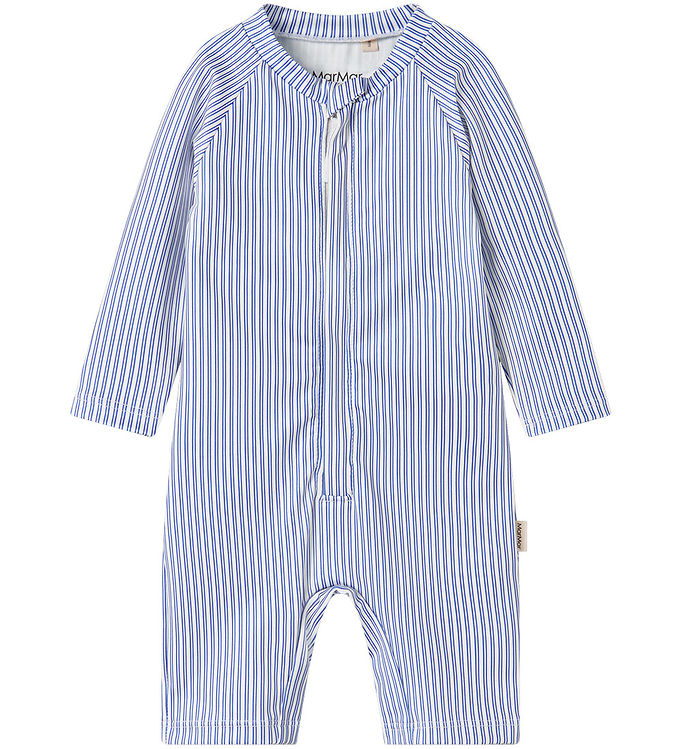 Marmar Badeheldragt - UV40+ - Swal - Bolich Blue Stripe Marmar Badeheldragt - UV40+ - Swal - Bolich Blue Stripe