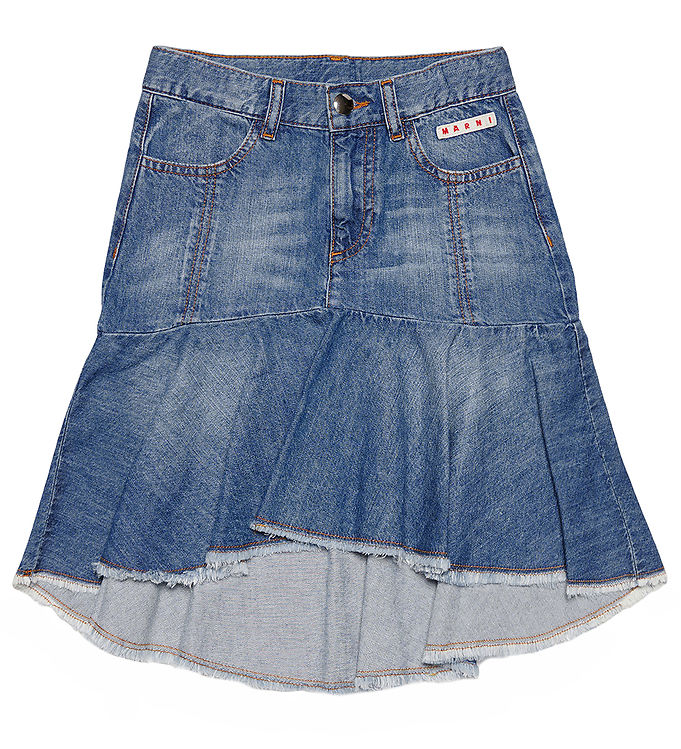 Marni Nederdel - Denim - Blå