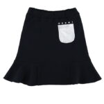 Marni Nederdel - Sweat - Sort m. Sølv