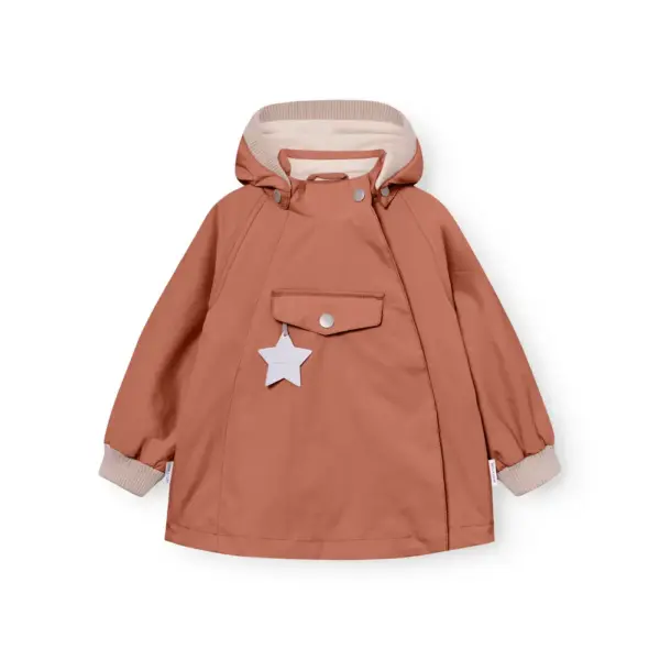 Matwai Fleeceforet Jakke - Rustic brown - 18 MDR./86