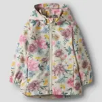 Maxi Jakke m. Print - Birch - 110