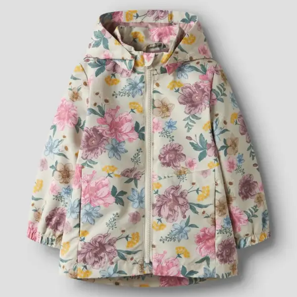 Maxi Jakke m. Print - Birch - 110