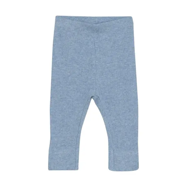 Melange Rib Leggings - 7639 - 44