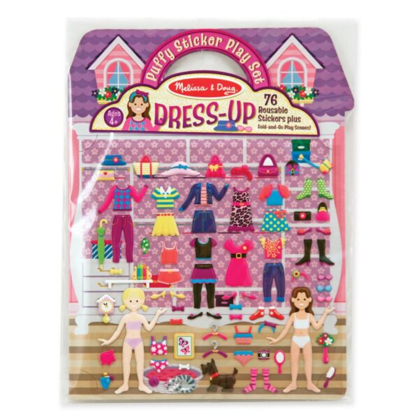 Melissa & Doug | Aktivitetsbog med klistermærker - Dress-Up