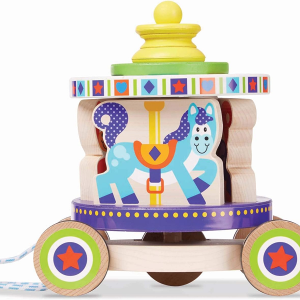 Melissa & Doug | Trækkelegetøj - Karrusel