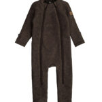 Mikk-Line Køredragt - Uld - Dark Brown Melange