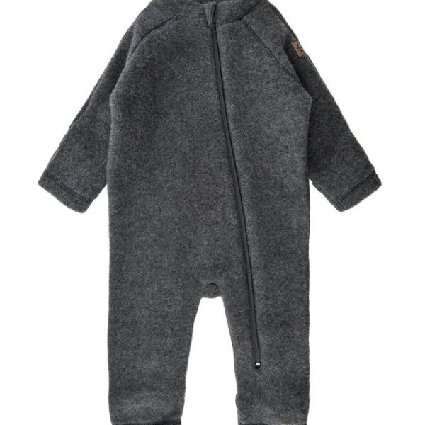 Mikk-Line Køredragt - Uld - Koksgråmeleret