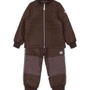 Mikk-Line Termotøj m. Fleece - Duvet - Coated - French Roast