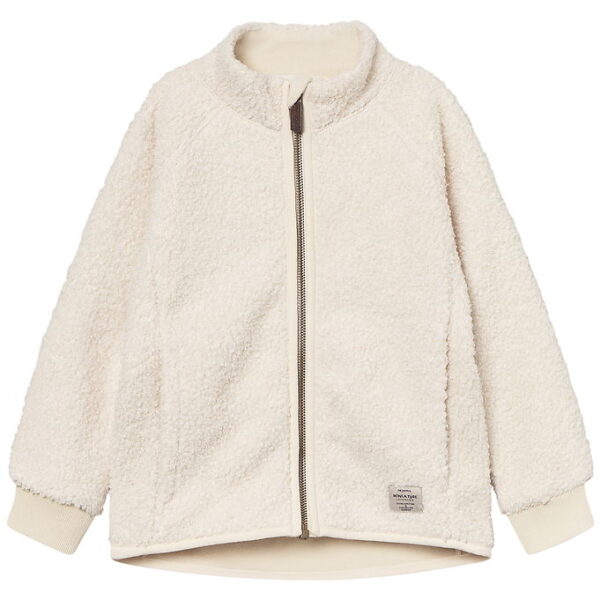 Mini A Ture Fleecejakke - MatCedric - Angora Cream