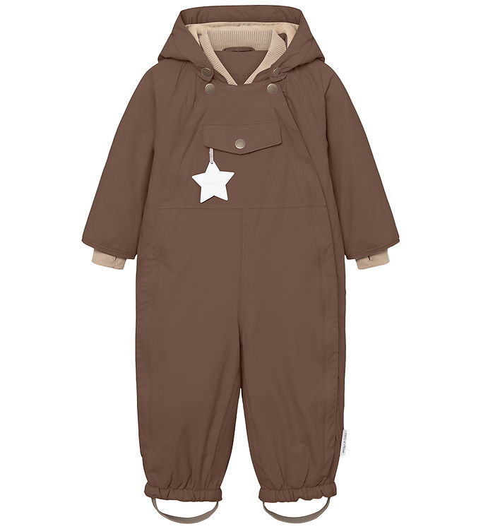 Mini A Ture Flyverdragt - MatWisti Fleece - Chestnut Brown Mini A Ture Flyverdragt - MatWisti Fleece - Chestnut Brown