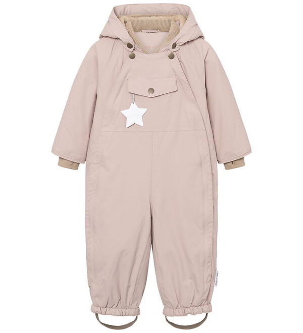 Mini A Ture Flyverdragt - MatWisti Fleece - Cloudy Rose