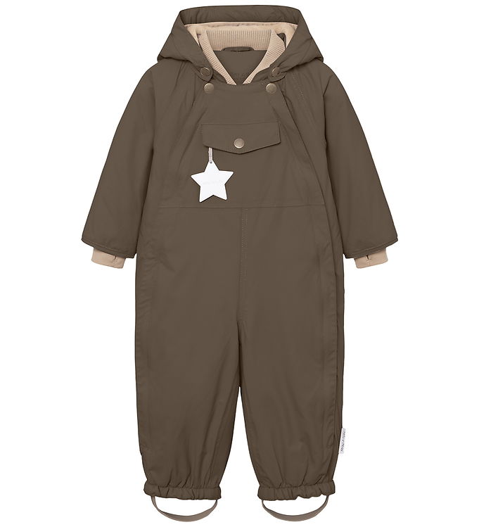 Mini A Ture Flyverdragt - MatWisti Fleece - Tarmac green Mini A Ture Flyverdragt - MatWisti Fleece - Tarmac green