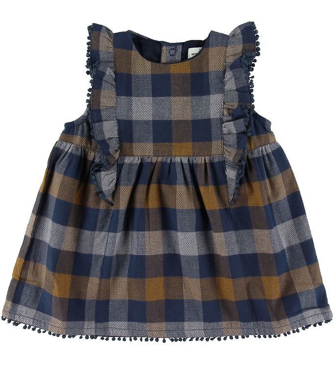 Mini A Ture Kjole - April - Black Iris Blue Mini A Ture Kjole - April - Black Iris Blue