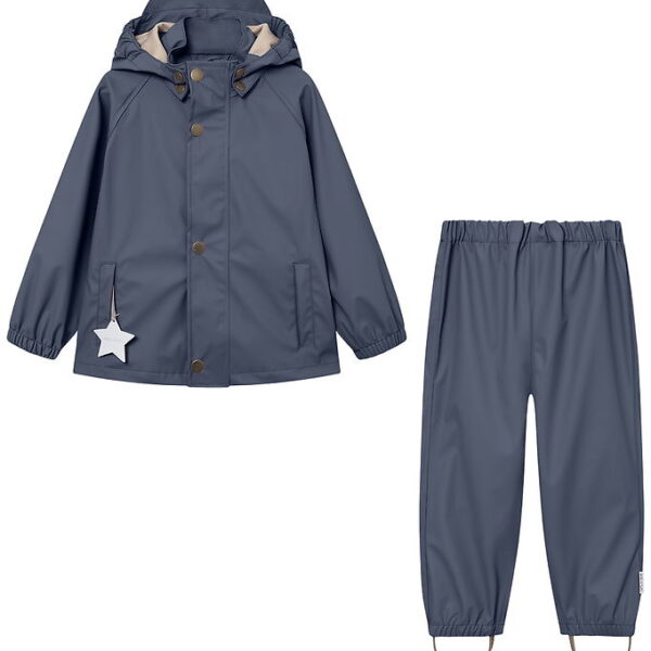 Mini A Ture Regntøj - PU - MatReinar - Ombre Blue