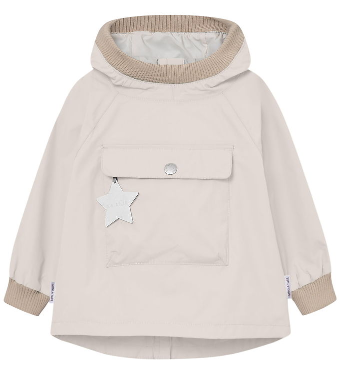 Mini A Ture Sommerjakke - MatBaby Vito Anorak - Sandshell Mini A Ture Sommerjakke - MatBaby Vito Anorak - Sandshell