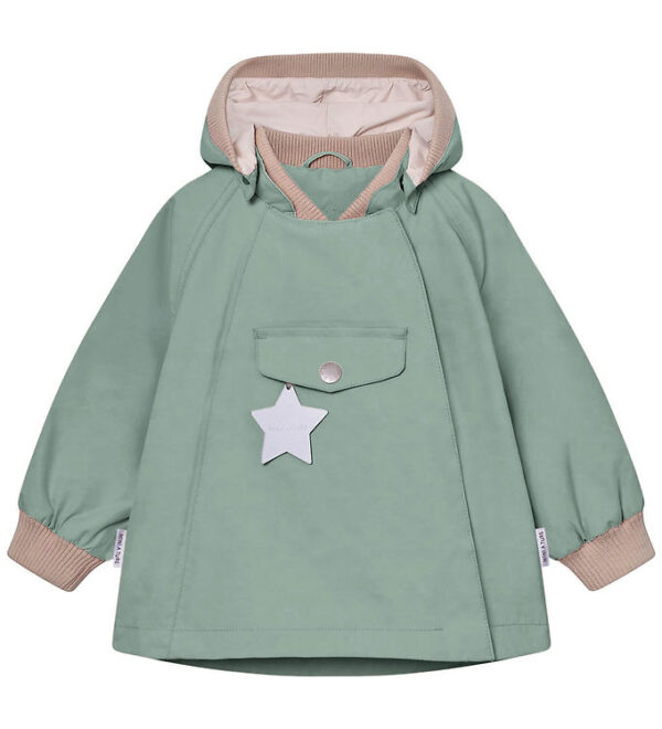 Mini A Ture Sommerjakke - MatWai - Granite Green