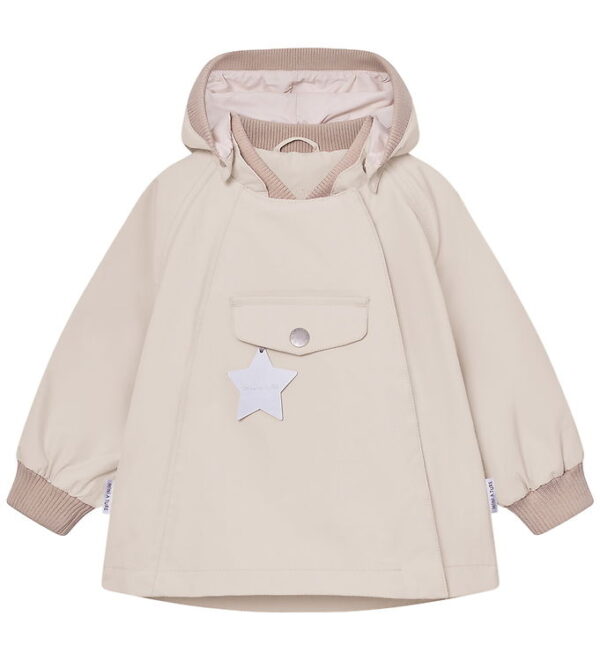 Mini A Ture Sommerjakke - MatWai - Sandshell