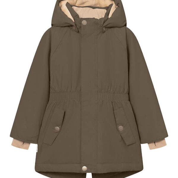 Mini A Ture Vinterjakke - MatVikania Fleece - Tarmac Green