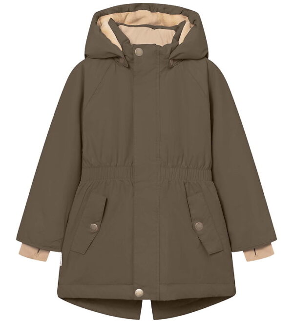 Mini A Ture Vinterjakke - MatVikania Fleece - Tarmac Green