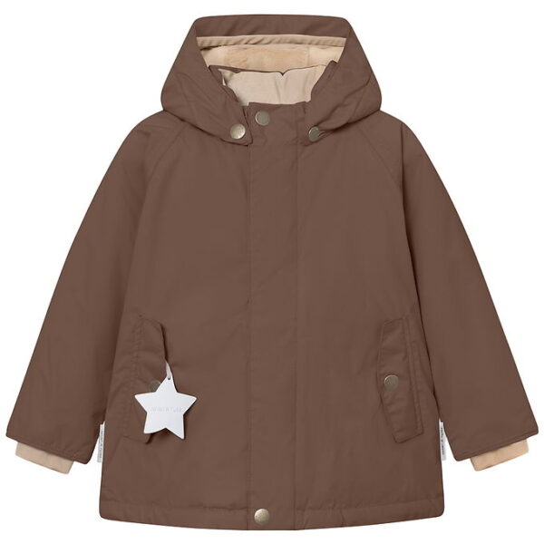 Mini A Ture Vinterjakke - MatWally Fleece - Chestnut Brown