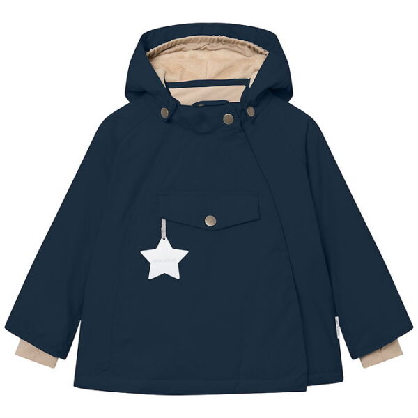 Mini A Ture Vinterjakke - MatWang Fleece - Outer Space