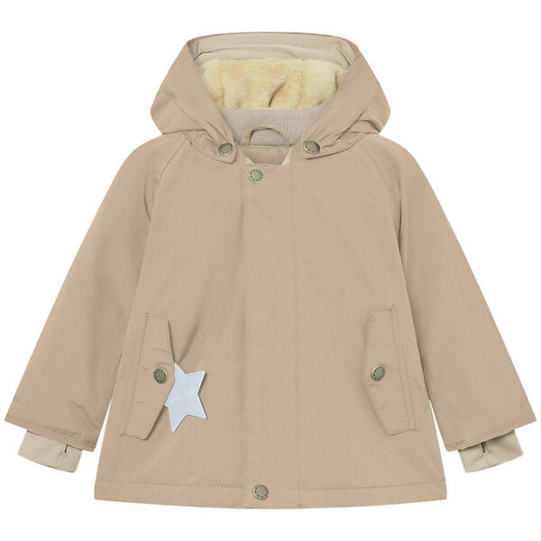 Mini A Ture Vinterjakke - Matwally Fleece - Savannah Tan Mini A Ture Vinterjakke - Matwally Fleece - Savannah Tan