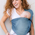 Mini Monkey Slynge - Mini Sling - Dusty Blue