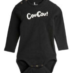 Mini Rodini Body l/æ - Rib - Coucou - Sort