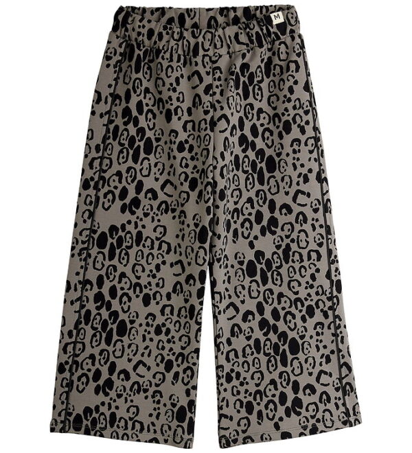 Mini Rodini Bukser - Leopard - Grå Mini Rodini Bukser - Leopard - Grå