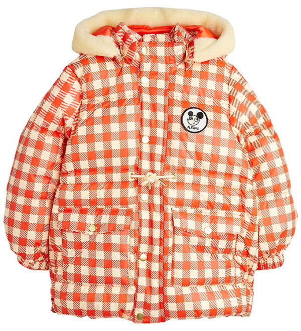 Mini Rodini Dynejakke - Ritzratz Heavy Puffer - Rød